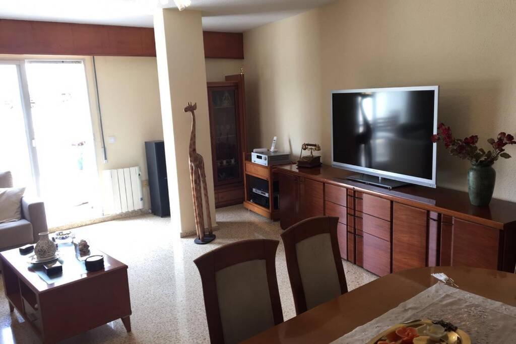 Playa de GandiaPlaya Gandia, Gran Terraza, Wifi, Piscina, Parkingアパートメント エクステリア 写真
