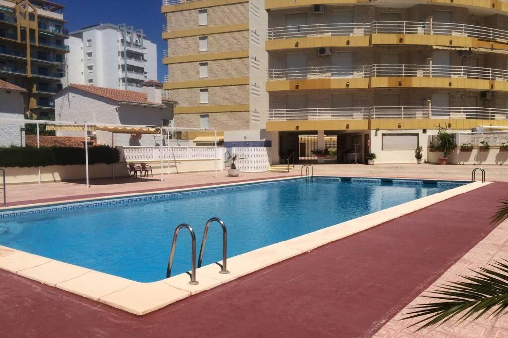 Playa de GandiaPlaya Gandia, Gran Terraza, Wifi, Piscina, Parkingアパートメント エクステリア 写真