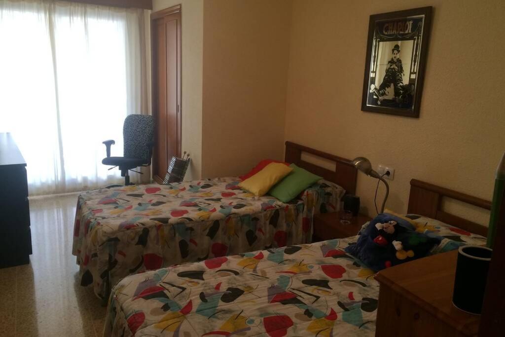 Playa de GandiaPlaya Gandia, Gran Terraza, Wifi, Piscina, Parkingアパートメント エクステリア 写真